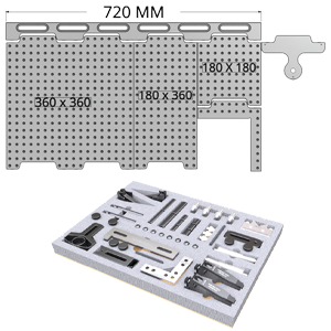 ALUMESS.easyloc starter kit 720-TA